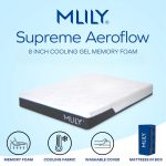 MLILY 8 Inches Supreme Aeroflow Memory Foam Mattress-3 Sizes