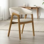 NELSON Solid Wood Dining Chair-Beech