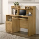 NOLA 120cm Study Desk With Hutch-2 Colors - Image 4