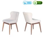 REGINA Round Sintered Stone 6 Seater Dining Set-Walnut - Image 4