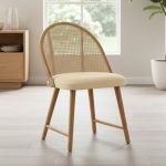 RENNY 6 Seater Dining Set-Beech - Image 4