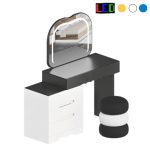 RIMA Expandable Dressing Table Set-Black - Image 4