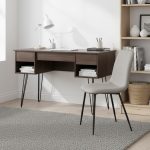 [Package] SIMON 120CM 2 In 1 Study Set-Walnut - Image 6