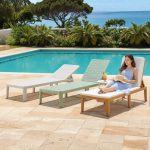 SOLAI PP Plastic Outdoor Lounge Chair
