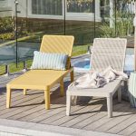 SOLAI PP Plastic Outdoor Lounge Chair - Image 2