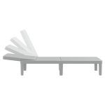 SOLAI PP Plastic Outdoor Lounge Chair - Image 9