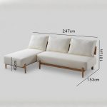 SONYA 3 Seater L Shaped Sofa- 3 Colors - Image 6
