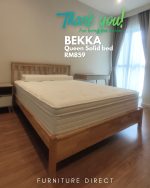 BEKKA Queen Size Wooden Bed Frame-Natural - Image 14