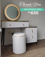 ERIN Expandable Dressing Table Set-White - Image 6