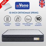 VONO Cozy 10 Inch Orthomax Spring Mattress-4 Sizes
