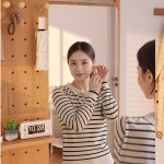 YAZMINA Pegboard With Hidden Mirror-Beech - Image 8