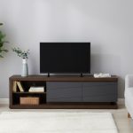 ZOLA 180cm TV Cabinet-Walnut