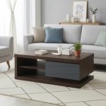 ZOLA 120cm Coffee Table-Walnut