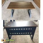 ELARA 120cm Writing Desk-Walnut - Image 4