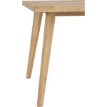 LOFUS 180cm Herringbone Pattern Dining Table-Natural Oak - Image 10