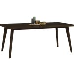 LOFUS 180cm Herringbone Pattern Dining Table-Smoke Oak - Image 6