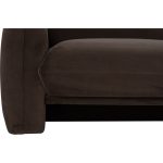 HOGEN 3 Seater Velvet Fabric Sofa-Brown - Image 11