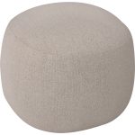 LEXI D50cm Rubby Fabric Round Stool-2 Colors - Image 6