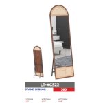 ALCOTT Rattan Standing Mirror - Image 3