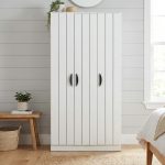 ALOHA 3 Door Wardrobe-White
