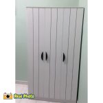 ALOHA 3 Door Wardrobe-White - Image 4