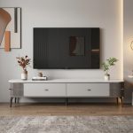 BELVOIR 189cm Sintered Stone TV Cabinet