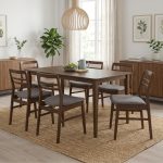 BONNIE 6 Seater Dining Set-Cocoa