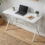 CASPIAN 80-120 Ergonomic Curved Study Desk-3 Sizes
