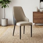 DORRIE PU Dining Chair-2 Tone