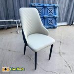 DORRIE PU Dining Chair-2 Tone - Image 2