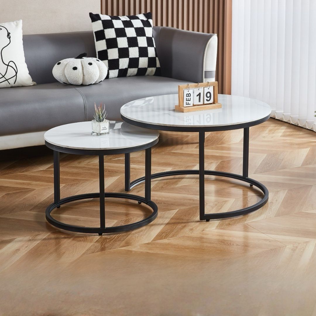 EDWD5409-crop EDWD5409(CT-ROUN)S000BC Coffee Table - Image 1