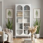 ESME 180cm Full Steel Storage Cabinet-White - Image 2
