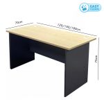 GOTHEL 120-180cm Melamine Standard Office Table - Image 6