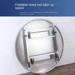 HOPKINS Dia 150cm Full Stainless Steel Round Table - Image 4