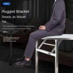 HOPKINS Dia 150cm Full Stainless Steel Round Table - Image 5