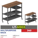 M903 80cm Multi Purpose Kitchen Cart - Image 3