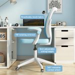 MAIJU Flip Arm Ergonomic Study Chair-2 Colors - Image 4