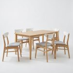 MAISIE 6 Seater Round Dining Set-Natural - Image 2