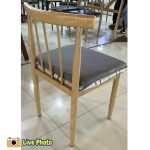 MARGOT Metal Dining Chair-2 Colors - Image 2