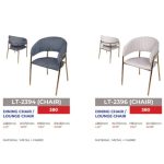 MARYSE Velvet Fabric Arm Chair-2 Colors - Image 3