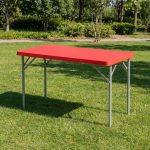 MUNOZ 120cm Foldable Banquet Table-2 Colors - Image 3