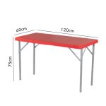 MUNOZ 120cm Foldable Banquet Table-2 Colors - Image 5