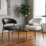 NETTIE Pocket Spring Dining Chair-2 Colors - Image 2