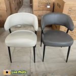 NETTIE Pocket Spring Dining Chair-2 Colors - Image 7