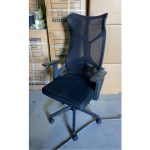 OF 1987(B) High Mesh Back Office Chair - Image 5