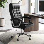 OF 4025 High Back PU Director Chair-Black