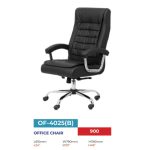 OF 4025 High Back PU Director Chair-Black - Image 2