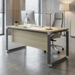 OLYMPIA 120-180cm Melamine Standard Office Table