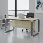 OLYMPIA 120-180cm Melamine Standard Office Table - Image 2