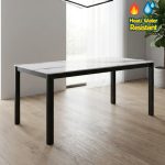 ORLOV 150-180cm Artificial Marble Dining Table
